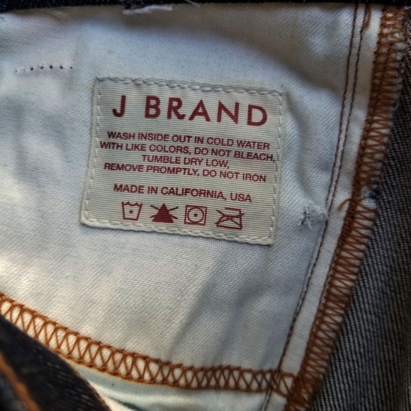 Dark Wash Raw Denim Pencil Leg Skinny Jeans - Picture 5 of 5